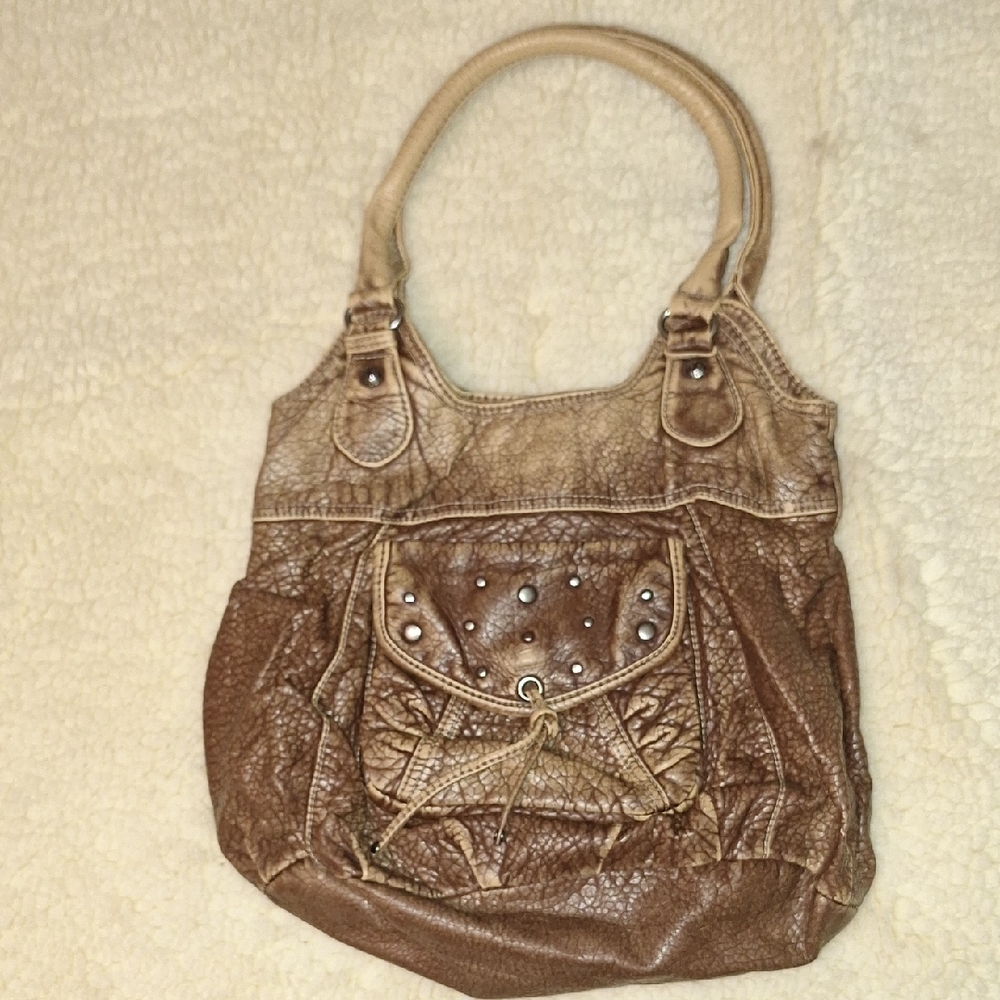 VINTAGE SPARROW TRUE Elegant Brown Women's Shoulder Bag. - Picture 3 of 16